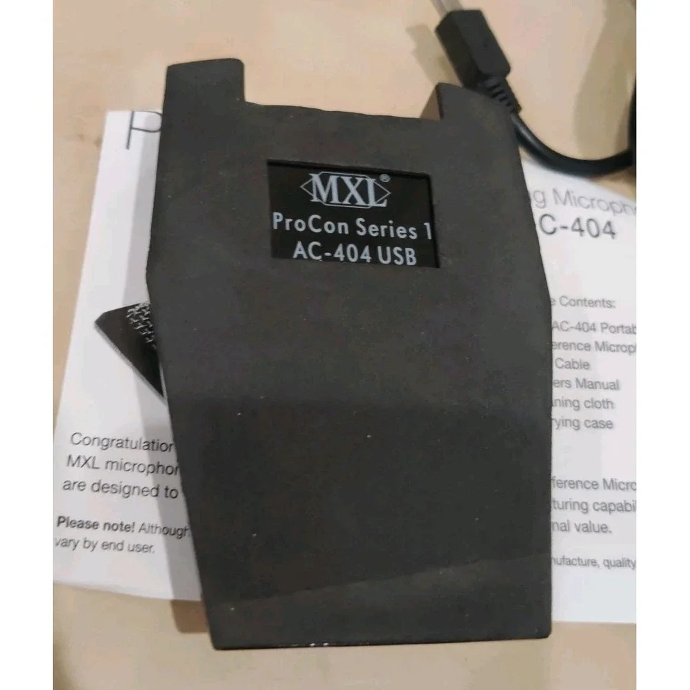 MXL‎ PROCON SERIES 1 AC-404USB USB-Powered Microphone w/Cable